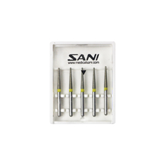 SANI/萨尼 金刚砂车针 黄标，5支/板