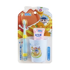 纳极/NAGY 芽芽星 儿童口腔护理套装 1套/盒，颜色随机
