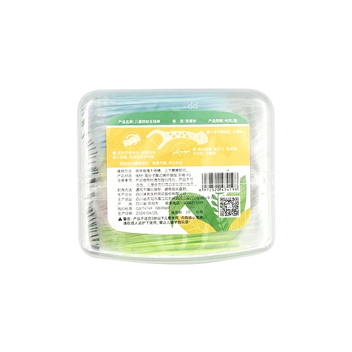 涑爽 儿童防蛀牙线棒 40支/盒，独立包装（新老包装随机发货）