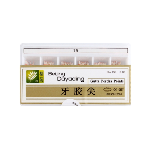 柳苑 达雅鼎 牙胶尖 牙根管充填 牙根管 充填尖

