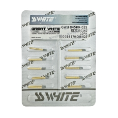 SSW/美国施崴特/大白鲨/金鲨王/钨钢车针/GWU845-025(10支装价格）