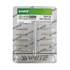 SSW/美国施崴特/大白鲨/安全头抛光修型车针/钨钢车针/FGSE410 (10支装价格）