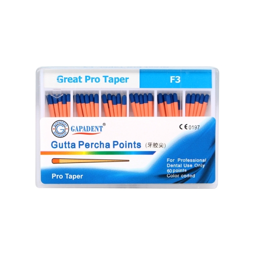加发 GAPADENT gapadent  ProTaper专用大锥度牙胶尖  protaper  ProTaper  专用大锥度牙胶尖   大锥度牙胶尖  牙胶尖  大锥度  专用牙胶尖  F3#
