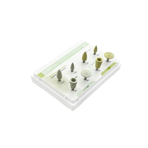 牙医公园/Dentpark P4 1.0 复合树脂抛光磨头 研光器 XI型 经济套装，8支/盒 DPW1900
