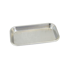 星齿/上海伟荣 不锈钢牙科方盘 215X105X20mm，不带盖，1个