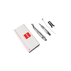 碧盈/BEING 外水道低速套装(马达+直机+弯机) Rose 201-M4，扣针式 E型低速弯机，传动比率1:1