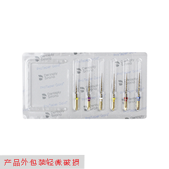 特价 登士柏/Dentsply ProTaper Gold机用根管锉混合装 内含:成形锉25mmS1,S2,19mmSX、精修锉25mmF1,F2,F3各1支(产品外包装轻微破损)