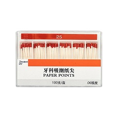 捷科顿 牙科吸潮纸尖 0.06，100支/盒