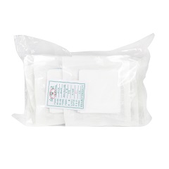 湘健/永康医疗 医用纱布块 8cm×8cm-8层，A1型折叠，已灭菌，5片/袋*20袋/包，纸塑袋