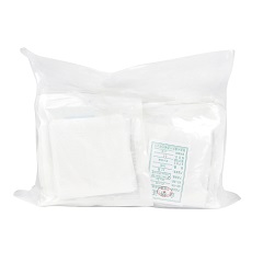 湘健/永康医疗 医用纱布块 10cm×10cm-8层，A1型折叠，已灭菌，5片/袋*20袋/包，纸塑袋