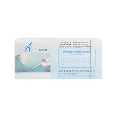 安洁医疗 非吸收性外科缝线（真丝编织线）2-0 10x60cm，12条/盒，SK-2-0-60-001