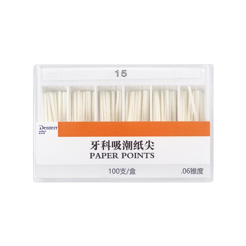 捷科顿 牙科吸潮纸尖 0.06/15#，100支/盒
