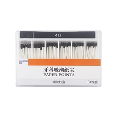 捷科顿 牙科吸潮纸尖 0.04/40#，100支/盒